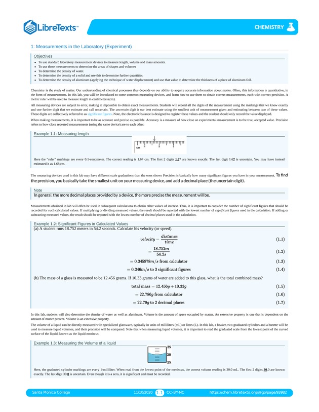 Online Chemistry Lab Manual - Page 3